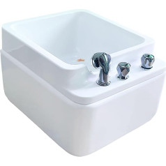 Akrilinė SPA vonia kojoms, nagų salono pedikiūras, kojų vonia, statinė gilių kojų vonia, su masažu, skirta viešbučio kojų vonios klubui, tvirta vonia, skirta mirkyti kojas, kojų vonios baseinas
