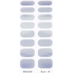 1 lapas pusiau sukietėjusio gelio juostelės Geliniai nagų folijos juostelės Geliniai nagų lipdukai Reikalinga UV/LED lempa Nagų folija Pusiau sukietėjusio gelio nagų juostelės Pradinis rinkinys