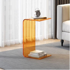 Beaka Akrilo staliukai, svetainės staliukas Akrilo staliukas Virtuvės staliukas Balkono staliukas / naktinis staliukas svetainei Miegamojo kambarys Biuras, mažas staliukas Sofa, modernus stilius (spalva : A, dydis: 3