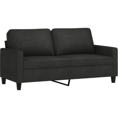 Tidyard Dvivietė sofa, svetainės sofa su porankiais, sofa lova, atlošo pagalvėlė, miegamasis krėslas, svetainės sofa, dizaino sofa, medžiaginė sofa, metalinis rėmas, sėdimieji baldai, dvivietė, 158 x 77 x 80 cm