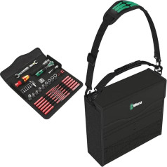 Wera 05135926001 KK W 1 Kraftform Compact W1 priežiūros įrankių rinkinys 35 dalių juodas