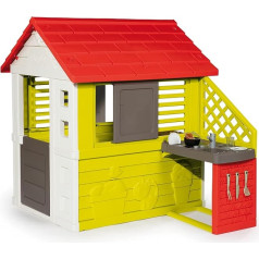 Smoby 810713 810713, Grindinis žaidimų namelis, berniukas/mergaitė, 2 m., įvairiaspalvis, 1 durys