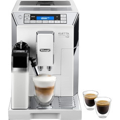 De'Longhi ECAM45.760.W ECAM 45.760.W, metalas, nerūdijantis plienas, Argento, Bianco