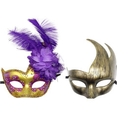 Parodos ir vakarėliai, federacijos, venezianische Partymaske, Karneval, Halloween-Kostüme