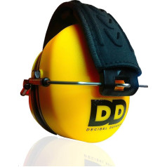 DECIBEL DEFENSE Profesionalios saugos klausos apsaugos priemonės - 37 dB NRR - aukščiausio lygio ir patogiausia klausos apsauga šaudymui ir pramoniniam naudojimui - profesionali klausos apsauga, sauga