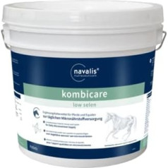 Navalis Kombicare Low Selen | 2,5 kg | Ergänzungsfuttermittel für Pferde und Equiden | Zur möglichen Vorbeugung von Nährstoffmängeln | Basisversorgung mit niedrigem Selengehalt