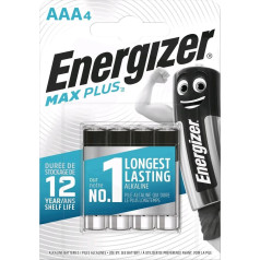 Akumuliatorius max plus aaa lr03 4 vnt. lizdinė plokštelė