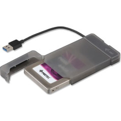 Mysafe usb 3.0 easy sata i/ii/iii hdd ssd juodos spalvos