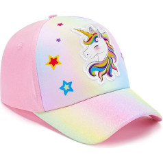 WAWSAM mergaičių beisbolo kepuraitė Reguliuojamas Vaikai Snapback Trucker Cap medvilnės mergaičių beisbolo kepurė saulės kepurė