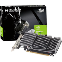 MAXSUN NVIDIA GEFORCE GT 710 1GB žemo profilio vaizdo plokštė GPU Mažos sąnaudos Pasyvus triukšmingas aušinimas be ventiliatoriaus DirectX12 VGA DVI-D HDMI