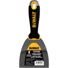 DEWALT 4 colių glaistymo peilis | Nerūdijantis plienas su minkšta rankena | DXTT-2-140