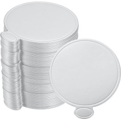išteklių žemėlapis Mini-Kuchenbretter, Mousse-Kuchenplatten, runde Kuchenböden, Teller, Cupcake-Dessert-Displays, Bodenschale für Cupcakes, Kuchen, Gebäck, Dessertboden (silberfarben)