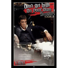 Pyramid International Scarface, Don't Get High Maxi Plakatas