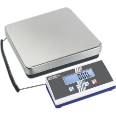 KERN platforminės svarstyklės EOB 35K10 (svėrimo diapazonas 35 kg, rodmenų tikslumas 10 g, atkuriamumas 10 g, tiesiškumas 20 g, išlaikymo funkcija, universalios svarstyklės)