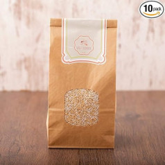 süssundclever.de® Ekologiškas amarantas, pūkuotas | 4,5 kg Maxi pakuotė (10 x 450 g) | Aukštos kokybės natūralus produktas | Be plastiko ir ekologiškai tvariai supakuotas