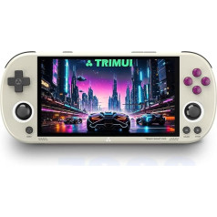 TRIMUI Smart Pro Retro delninė žaidimų konsolė 256G su 14300+ žaidimais, 4,96 colių Linux sistemos Retro Arcade A133P procesoriaus delninis emuliatorius vaizdo grotuvas vaikams ir suaugusiems
