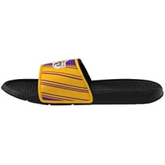 „FOCO Legacy“ sportinės dušo basutės „Flip Flop“ vyriškos „Los Angeles Lakers Legacy“ sportinės šlepetės su lipduku užsegimu, L dydis