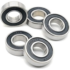 6205RS 25 * 52 * 15(mm) 1 Stück Lager Gummidichtung Lager Chromstahl Rillenlager