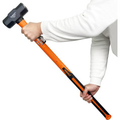 WEDO 6lb rogių plaktukas su stiklo pluošto rankena plaktuko plaktukas gręžimo plaktukas įtrūkimų plaktukas aukšto anglies plieno plaktuko ilgis 894mm atsparus smūgiams