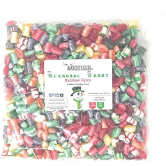 Yankee Traders Rainbow Gems Sortierte vaisių saldainiai 0,9 kg