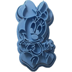 Cuticuter Minnie Bebe Disney Cookie Cutter, mėlyna, 8 x 7 x 1,5 cm