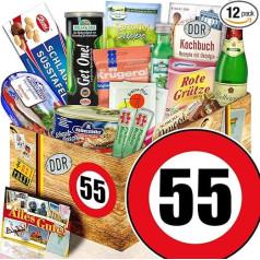 ostprodukte-versand DDR Produktai L/Gimtadienis 55 / Dovanų rinkinys Tėtis / Dovanų rinkinys Specialybės