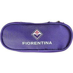 Acube srl Fiorentina Ilgas pieštukinis dėklas su užtrauktuku, ovalus, violetinės spalvos, violetinės spalvos