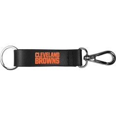 Siskiyou Sportas NFL Fan Shop Cleveland Browns juodas dirželis raktų pakabukas vieno dydžio juodas