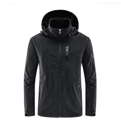 SRZYMJ Paltai Vyriška smėlio spalvos striukė Pereinamojo laikotarpio striukė Lengvai pamušalu lauko striukė Softshell striukė Dygsniuota striukė Lengva be gobtuvo Funkcinė striukė Parka Žiemos striukė Sportinė striukė Laisvalaikio striukė