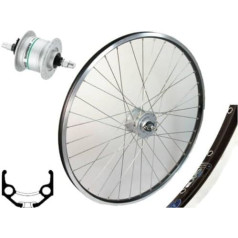 Rigida ZAC 19 Black 26 colių balansinis dviratis su Shimano stebule Dynamo DH3N20
