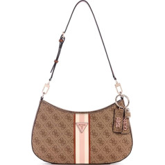 GUESS Moterų Noelle Top Zip pečių krepšys rankinė