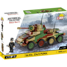 Cobi Klocki Blokai sd.kfz. 234/2 puma