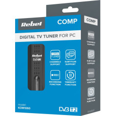 kompas skaitmeninis tiuneris usb dvb-t2 h.265 hevc