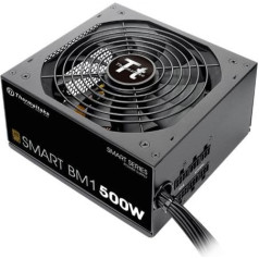 Maitinimo šaltinis smart bm1 500w modulinis (80+ bronzos spalvos, su vienu bėgiu)