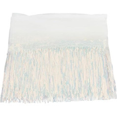 MAYJOYDIY 9,1 m ilgio spalvinga blizgučių kutais siuvama siena, 33 cm pločio, blizgantys blizgučiai, nėrinių kutai, lapų formos kutai, Lotynų Amerikos šokių, scenos, kostiumų, suknelių puošmena,