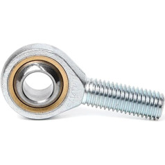 1 vnt SI T/K vidinė skylė nuo 5 mm iki 14 mm SA T/K dešiniosios rankos rutulinės jungties metrinis srieginis strypo galinis guolis, skirtas strypo linijiniam velenui IDGTTLDF (POSA, 14 mm)