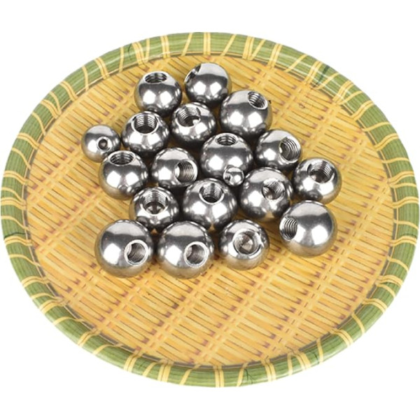 SFQEVHRZ Rutuliukas su pilnu sriegiu ir gyliu, kietas 304 nerūdijantis plienas su plieniniu rutuliuku su sriegiu, M20 rutulinis varžtas, skersmuo: 40 mm - 60 mm, plieninis rutuliukas su puse sriegio (5mm*m2.5[12vnt])