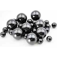 PQYSMVVG 100 vnt Silicio nitrido keramikos rutuliukai 1,5 mm 1,588 mm 2,778 mm 3,969 mm 4,763 mm 5,953 mm Si3N4 G5 tikslaus keraminio guolio rutuliukas (2,5 mm)