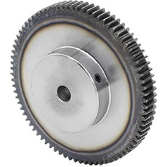 Stirnrad 1M-100T Außendurchmesser 102 mm Zahnhöhe 10 mm Lochdurchmesser 8/10 mm Motorgetriebe aus Weichstahl(10x3x1.4 mm)