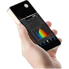 Kolorimetras, Tragbares Lichtspektrometer CCT CRI Meter Lux Test, skaitmeninis kolorimetras