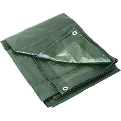 Labor 0300152 Tentas su kilpomis, sustiprintas PVC, žalias, 68293