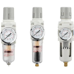 AW2000-02 AW3000-03 AW4000-04 Kompresoriaus oro filtro reguliatorius Alyvos separatoriaus filtras Pneumatinis oro slėgio reguliatorius (AW4000-04D)