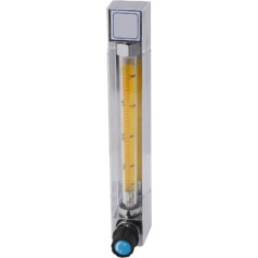 LZB-10 Durchflussmesser, 16-160 l/h, skaidresnis Kunststoffrohr, Durchflussmesser für Wasser-, Flüssigkeits-Durchflussmesser, passend für 12 mm Schlauch