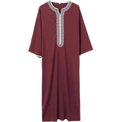 Greatfool Kaftan vyrų maldos drabužiai vyrams su aukščiausios kokybės procesais Elegantiški ir tradiciniai Abaya vyrai