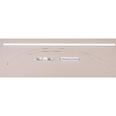 walther design WX100W Galerijos bėgelis paveikslų rėmeliams Aliuminio paveikslų bėgelis baltas
