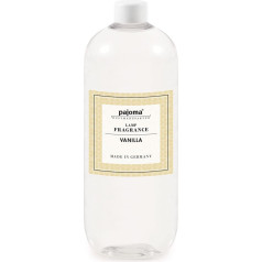 pajoma® Katalitinio aliejaus degiklio pildymo buteliukas, 1000 ml, vanilė, kambarių kvapo užpildas, intensyvus ir kokybiškas aukščiausios kokybės kvapas