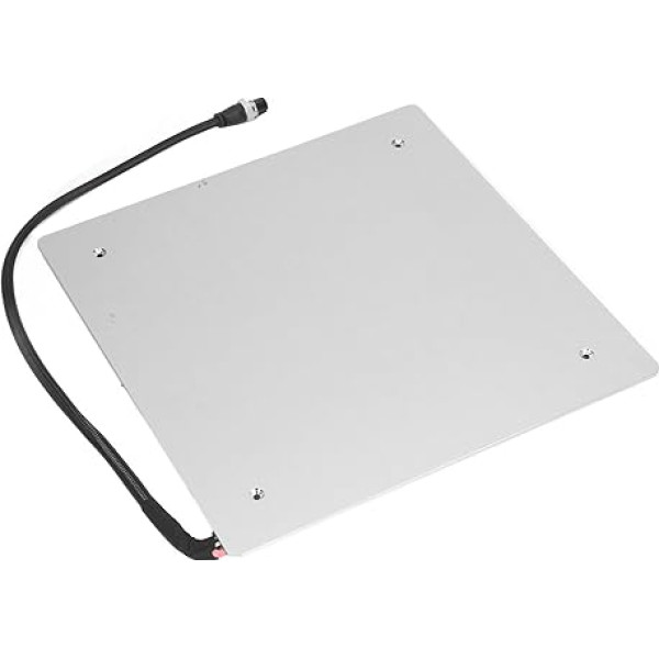 12V 220W 3D spausdintuvo šildymo lova 310X310X3MM Aviacijos kištukas 3D spausdintuvo šildymo padas Aliuminio šildymo lova CR 10, skirta CR 10S 3D spausdintuvui