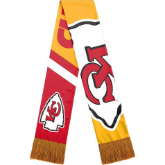FOCO NFL Unisex-Adult Oficialus komandos grafinis abipusis spausdintas šalikas