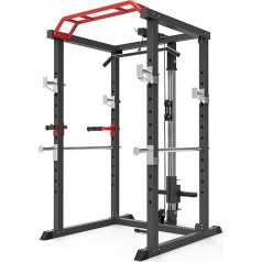 Squat Rack Power Cages Daugiafunkcinis namų ūkio Squat Rack Frame Gantry Fitness Barbell Rack Bench Press Training Equipment Power Rack