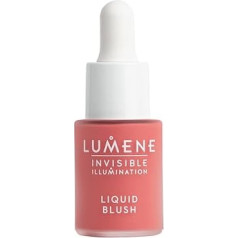 LUMENE Invisible Illumination skysti skaistalai, veganiški skysti skaistalai, Bright Bloom 15 ml